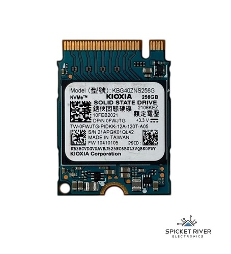 Kioxia kbg40zns256g 256gb - kbg40zns256g, pcie